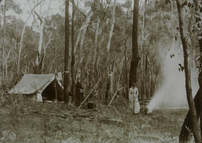 Pioneer Women in Land Clearing by Archibald James Campbell